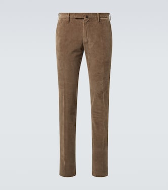 Cotton corduroy chinos | Slowear