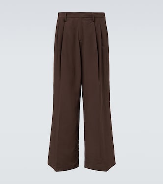 Pleated wide-leg pants | ERL
