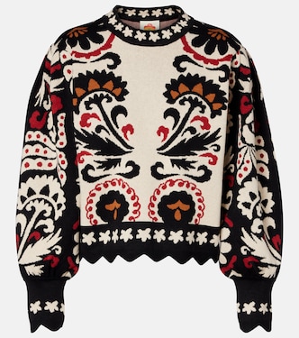 Tapestry Stripes jacquard sweater | Farm Rio