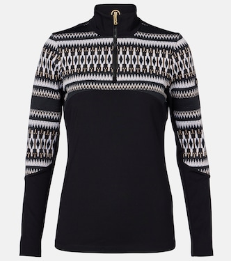 Jelissa jacquard ski top | Bogner