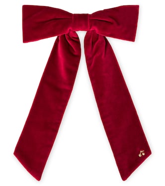 Barrette Domina en velours de coton | Bonpoint