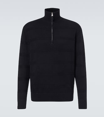 Cotton and cashmere turtleneck sweater | Allude