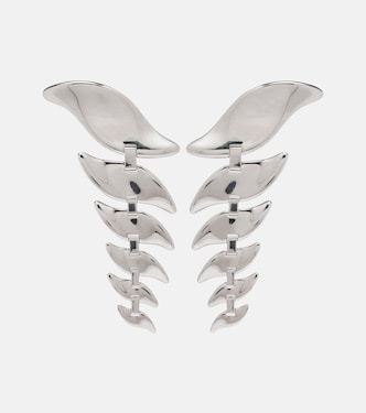 Leaf drop earrings | Khaite