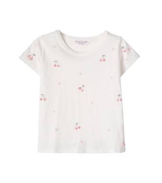 Lalcala embroidered cotton T-shirt | Bonpoint