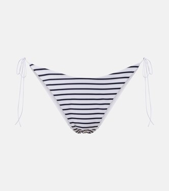 Nyra striped bikini bottoms | Jade Swim