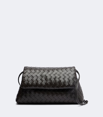 Giorno Intrecciato leather shoulder bag | Bottega Veneta