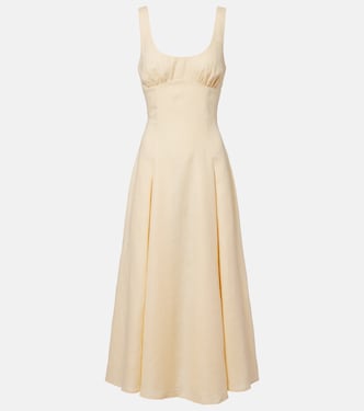 Esme linen midi dress | Faithfull