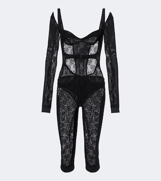 Lace jumpsuit | The Attico
