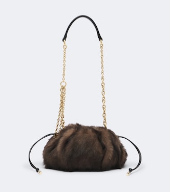 Bolso al hombro Plissé de borrego | Chloé