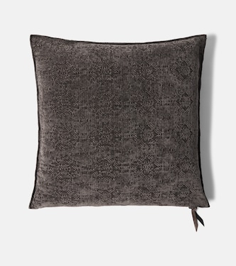 Cotton-blend cushion | Maison de Vacances