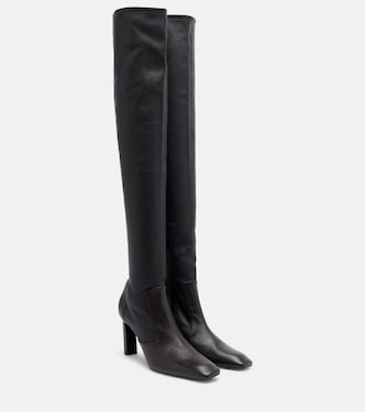 Leather over-the-knee boots | Toteme