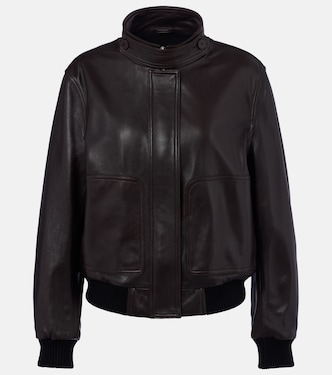 Rios leather jacket | Nour Hammour