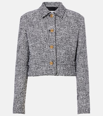Wool-blend bouclé jacket | Versace