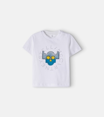 Baby logo cotton jersey T-shirt | Stella McCartney Kids