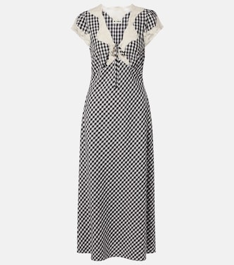 Midikleid Amari mit Spitze | Rixo