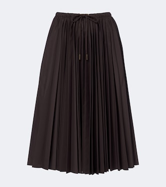 Pleated midi skirt | Moncler