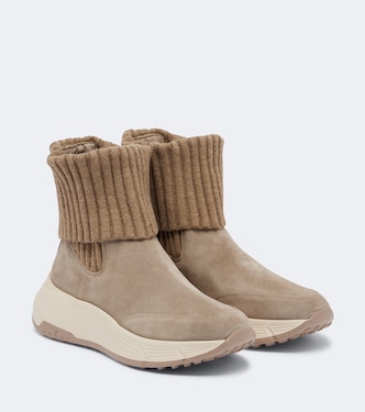 Ankle Boots H669 aus Veloursleder | Hogan