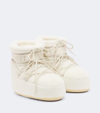 Icon Low teddy snow boots | Moon Boot
