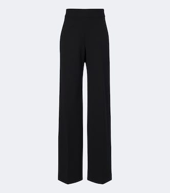 Pantaloni a gamba larga in misto lana | Carolina Herrera