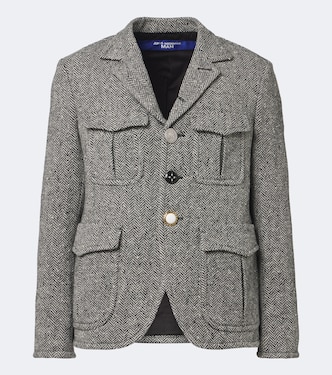 Herringbone wool-blend blazer | Junya Watanabe