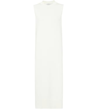 Cotton-blend midi dress | CO