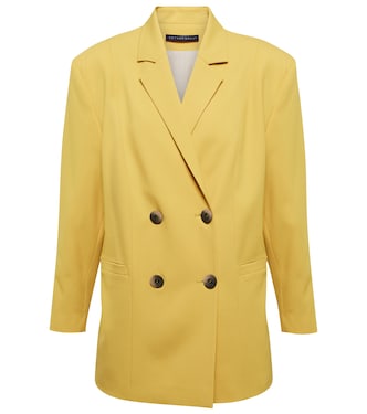 Double-breasted wool blazer | Zeynep Arçay