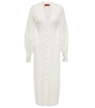 Robe midi Harmonia en soie | Altuzarra