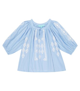 Baby Aliyah embroidered blouse | Melissa Odabash Kids