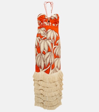 Robe longue à fleurs | Johanna Ortiz