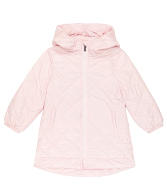 Hooded padded coat | Monnalisa