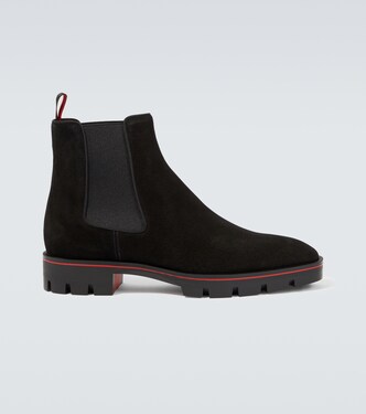 Alpinosol suede Chelsea boots  | Christian Louboutin