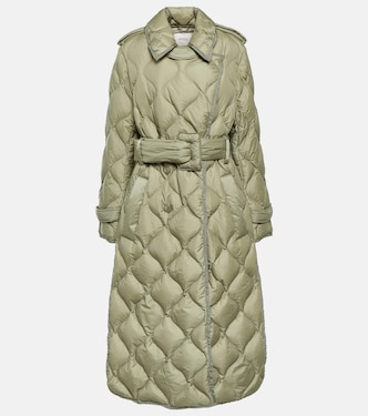 Quilted down trench coat | Dorothee Schumacher