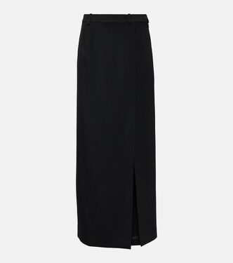 Maxirock aus Woll-Twill | Balenciaga