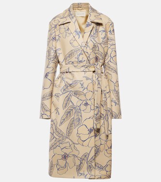 Trenchcoat aus einem Wollgemisch | Dries Van Noten