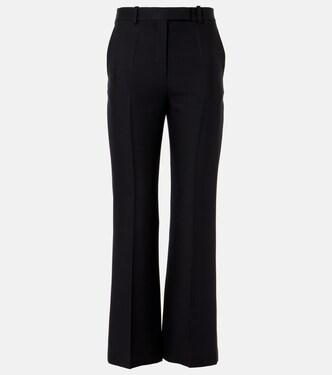 Nash wool and silk straight pants | Loro Piana