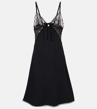 새틴 슬립 드레스 | Alessandra Rich