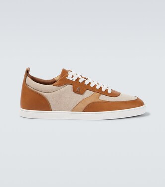 Tutti Rui leather-trimmed sneakers | Christian Louboutin