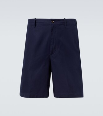 Cotton gabardine shorts | Dunhill