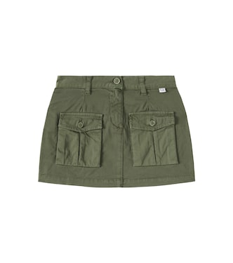 Cotton gabardine skirt | Il Gufo