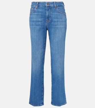 Calie mid-rise straight jeans | 7 For All Mankind