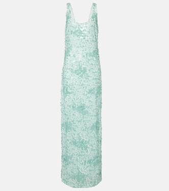 Robe longue Bex à sequins | Simkhai