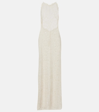 Robe longue Arabella en dentelle | Alexandra Miro