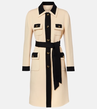 Belted wool and cashmere coat | Valentino