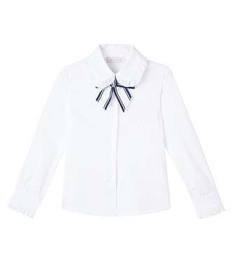 Cotton-blend top | Monnalisa