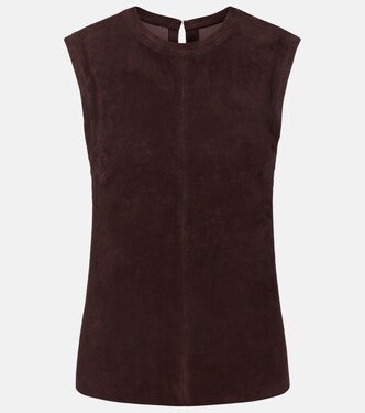 Miuccia suede top | Stouls