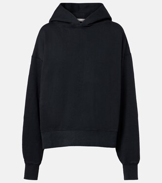 Relaxed cotton jersey hoodie | Slvrlake