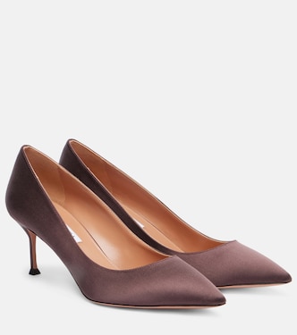 Pumps Purist 65 aus Satin | Aquazzura