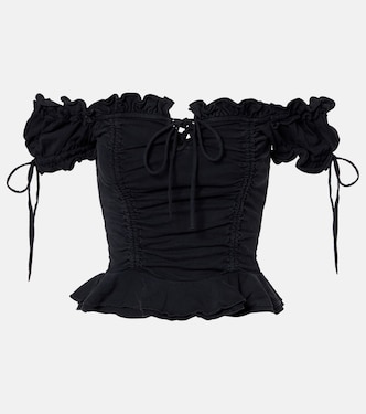 Cropped-Top aus Baumwolle | Balenciaga