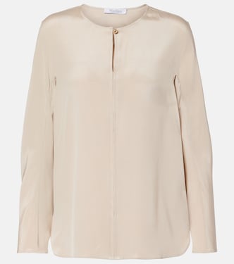 Mitico silk-blend blouse | Max Mara