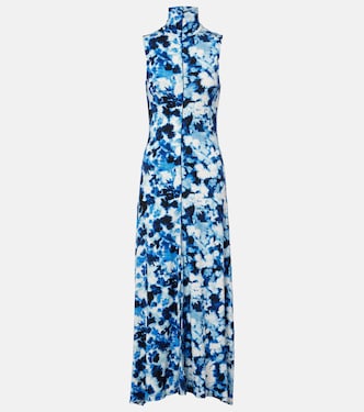 Valentina printed jersey maxi dress | Proenza Schouler